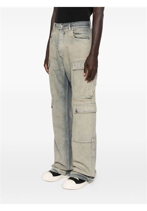double cargpo jeans man mineral pearl RICK OWENS DRKSHDW | DU02E7361 DMP38